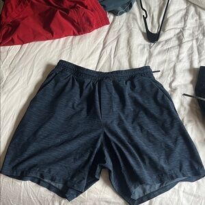 lululemon athletica Men's Dark Navy PaceBreaker Shorts